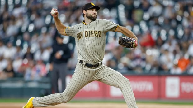 San Diego Padres pitcher Michael Wacha