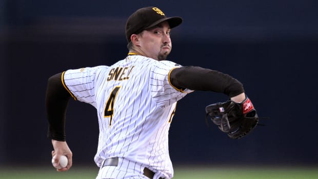 Former San Diego Padres pitcher Blake Snell