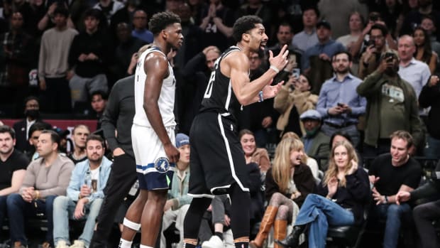 Brooklyn Nets guard Spencer Dinwiddie