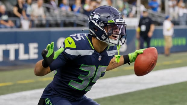 Seattle Seahawks 90-Man Countdown: S Joey Blount - Emerging Special Teams  Ace? - Sports Illustrated Seattle Seahawks News, Analysis and More