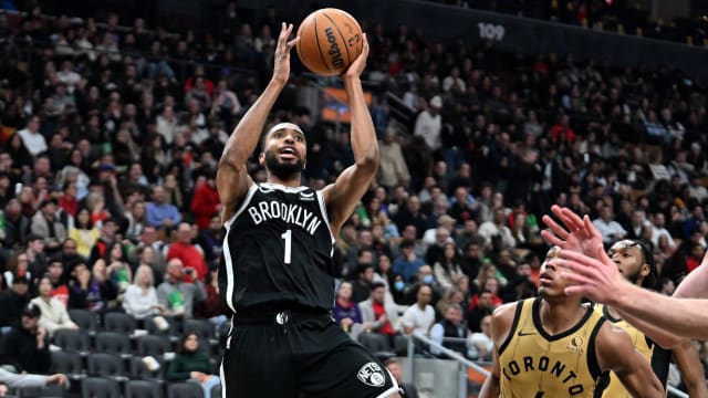 Brooklyn Nets guard Mikal Bridges