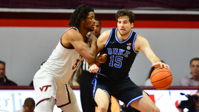 Duke basketball center Ryan Young