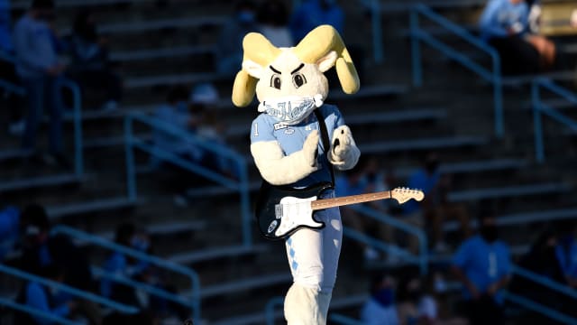 UNC football mascot Rameses