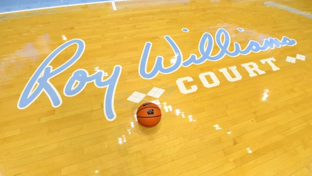 UNC basketball's Roy Williams Court