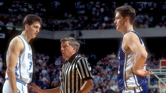 Duke basketball legend Christian Laettner