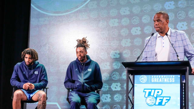 UNC basketball at ACC Media Day