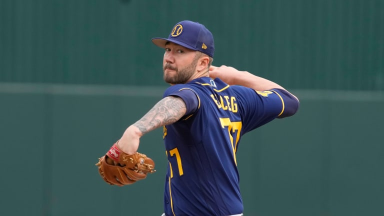 A's Acquire Lucas Erceg From Milwaukee Brewers