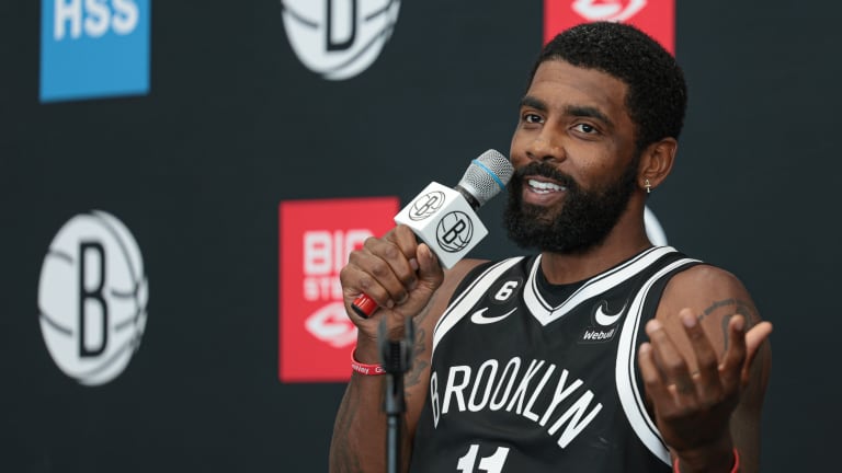 Kyrie Irving Wore All Black Nike Shoes During Nets Game - Sports  Illustrated FanNation Kicks News, Analysis and More