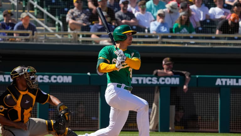 Miami Marlins' J,J. Bleday bats against the Pittsburgh Pirates in