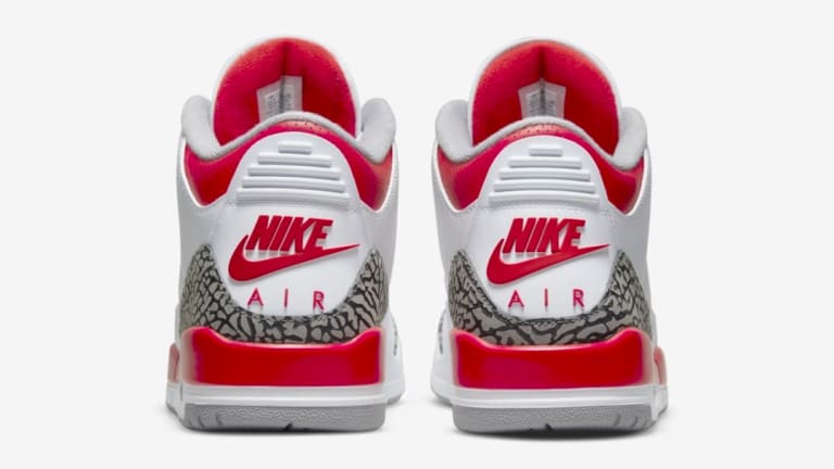air jordan fire red sneakers