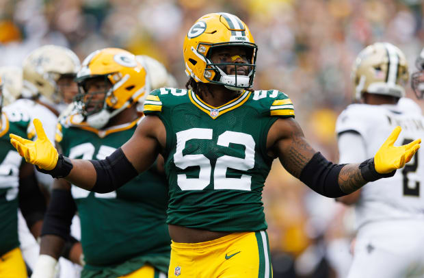 Devonte Wyatt Gets Encouragement From Aaron Rodgers at Lunch - Sports  Illustrated Green Bay Packers News, Analysis and More