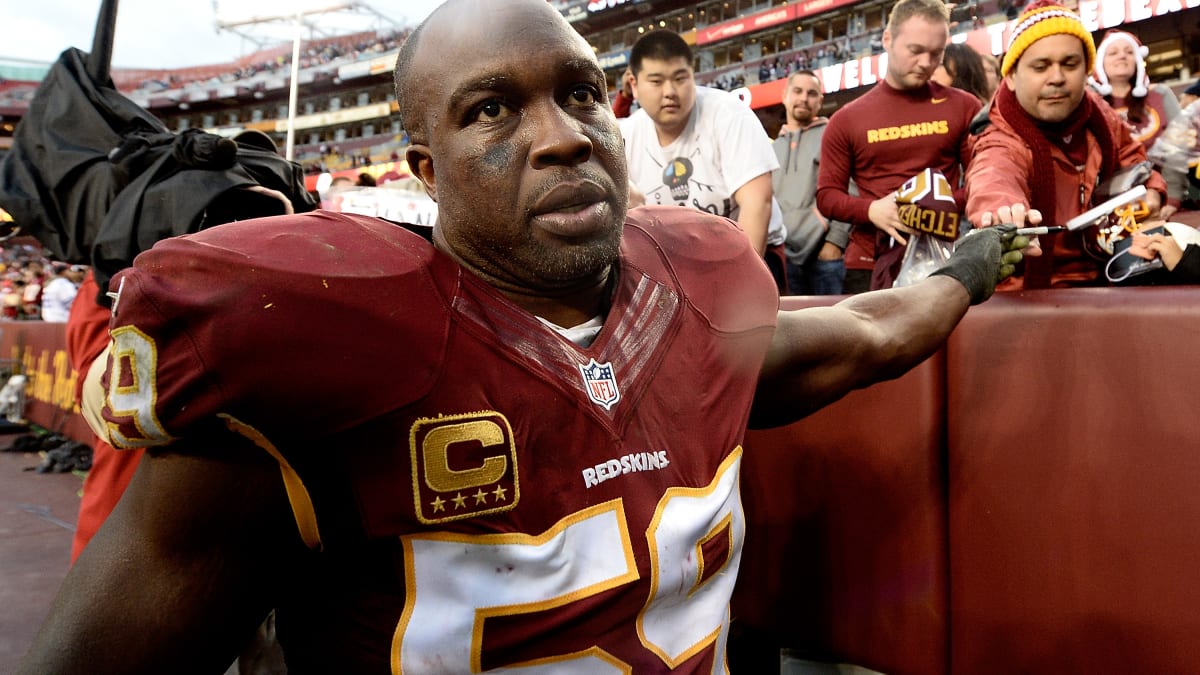 London Fletcher: Redskins misspell name for Ring of Honor ceremony - Sports  Illustrated