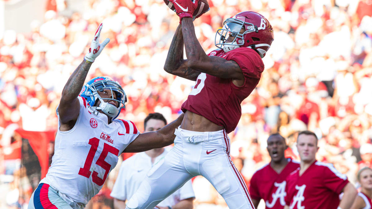 MLFootball on X: DeVonta Smith is back in Bama' 🤯 What are the odds?   / X