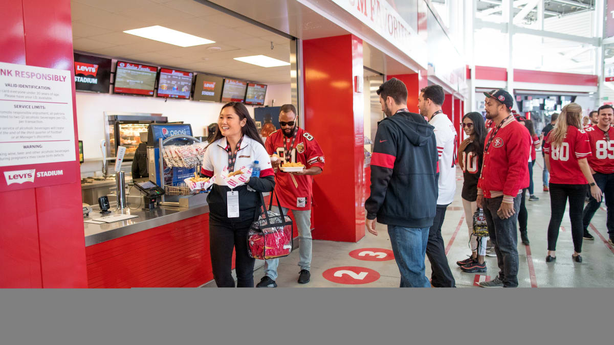 49ers season ticket holders will get unlimited food next season