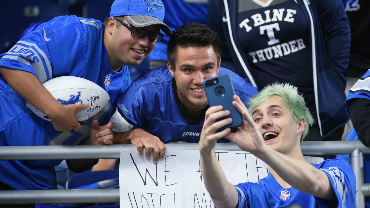 Detroit Lions on X: Not only is @Ninja taking over our social media for  #NYGvsDET, he's also going to serve as our honorary captain. See you Sunday  at @fordfield! 