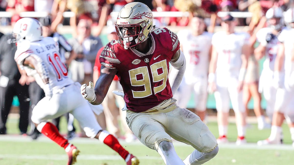 2019 NFL Draft Prospect Brian Burns Edge Defender FSU - Gang Green