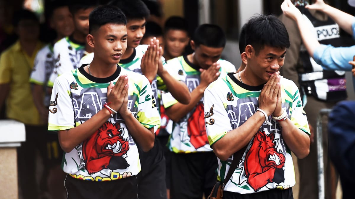 Thai soccer team cave rescue update: One year late, fight over story -  Sports Illustrated