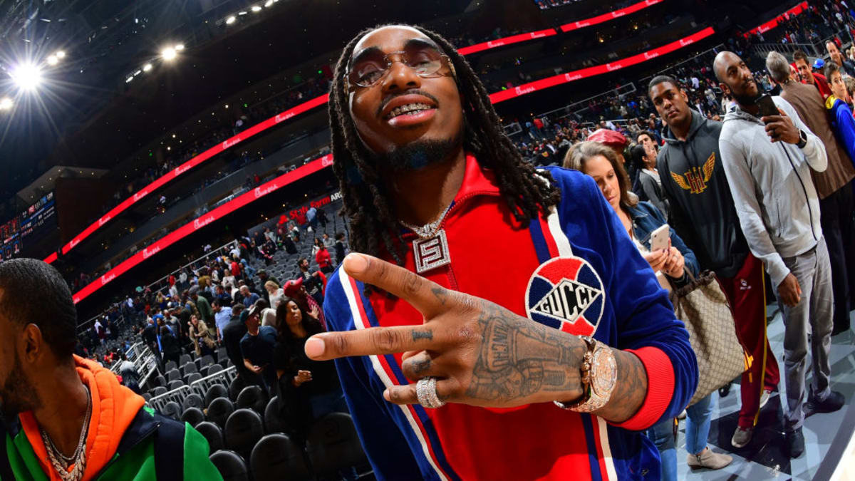 WATCH] Quavo Wows Crowd After Nearly Hitting HR At MLB All-Star