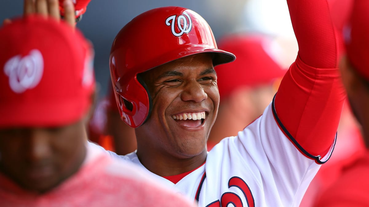 Juan Soto is filling Bryce Harper's shoes for the Nationals - Sports  Illustrated