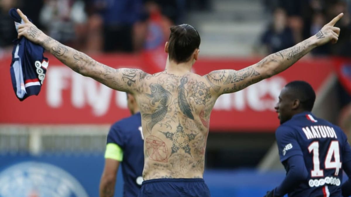 El significado de todos los tatuajes de Zlatan Ibrahimovic - Sports  Illustrated