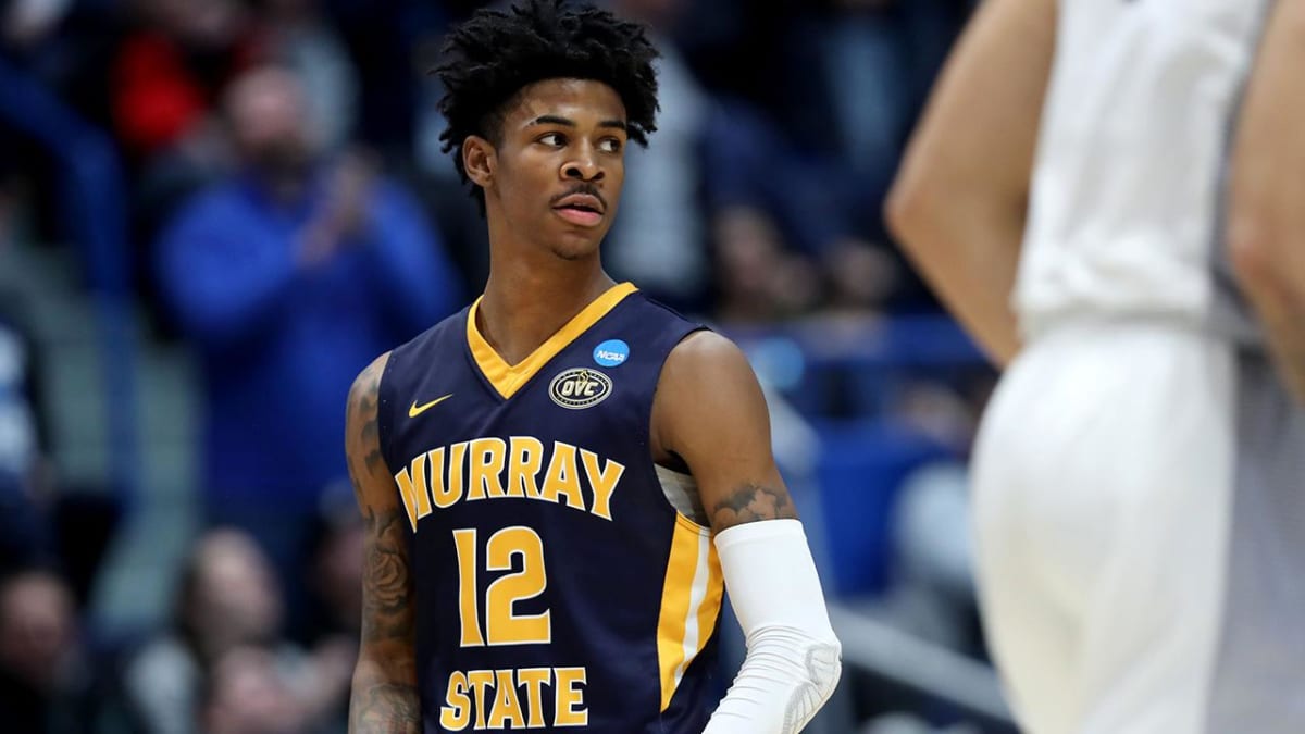 Ja Morant pressuring Zion Williamson for NBA Draft first pick, college  basketball, Murray State