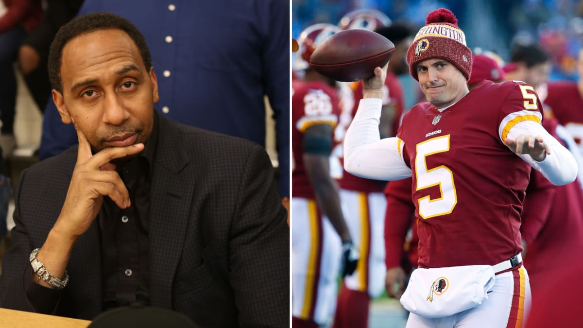 Tress Way video: Stephen A. Smith says Redskins punter started at QB -  Sports Illustrated