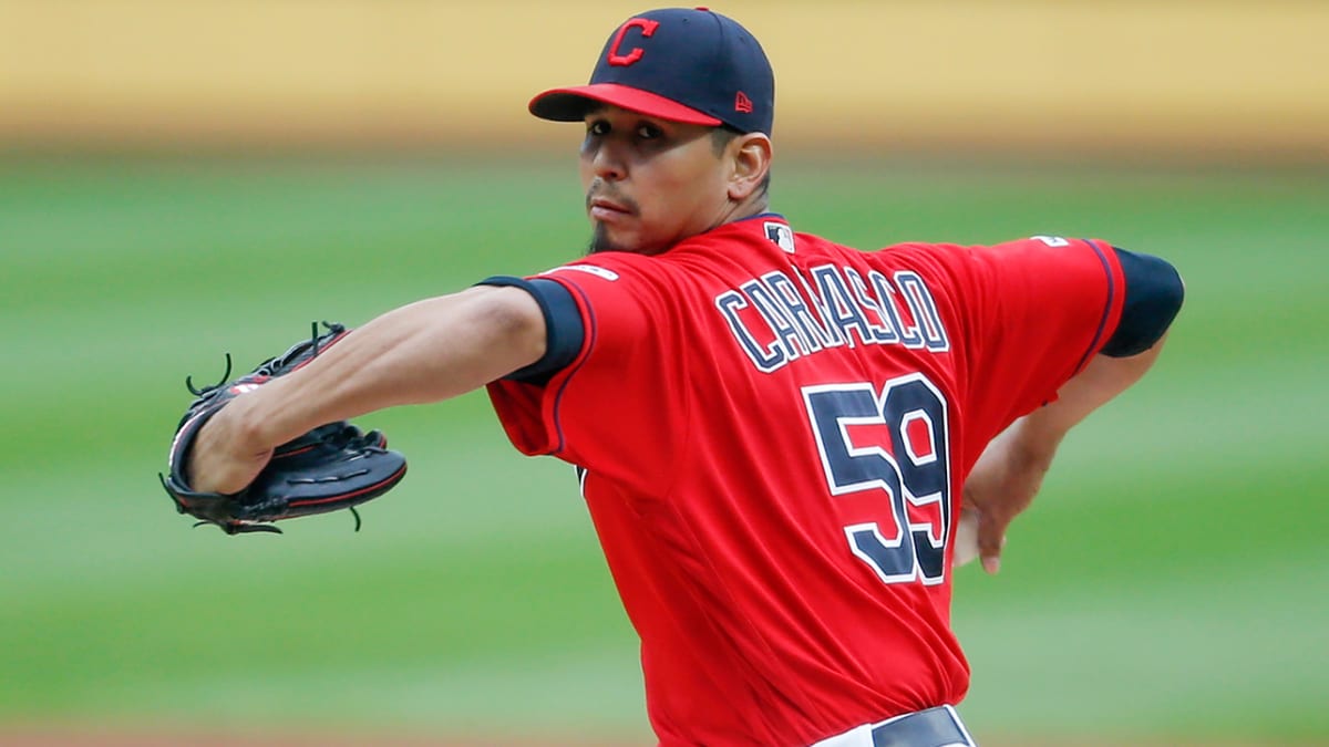 Indians overcome Carrasco injury, sweep Tigers