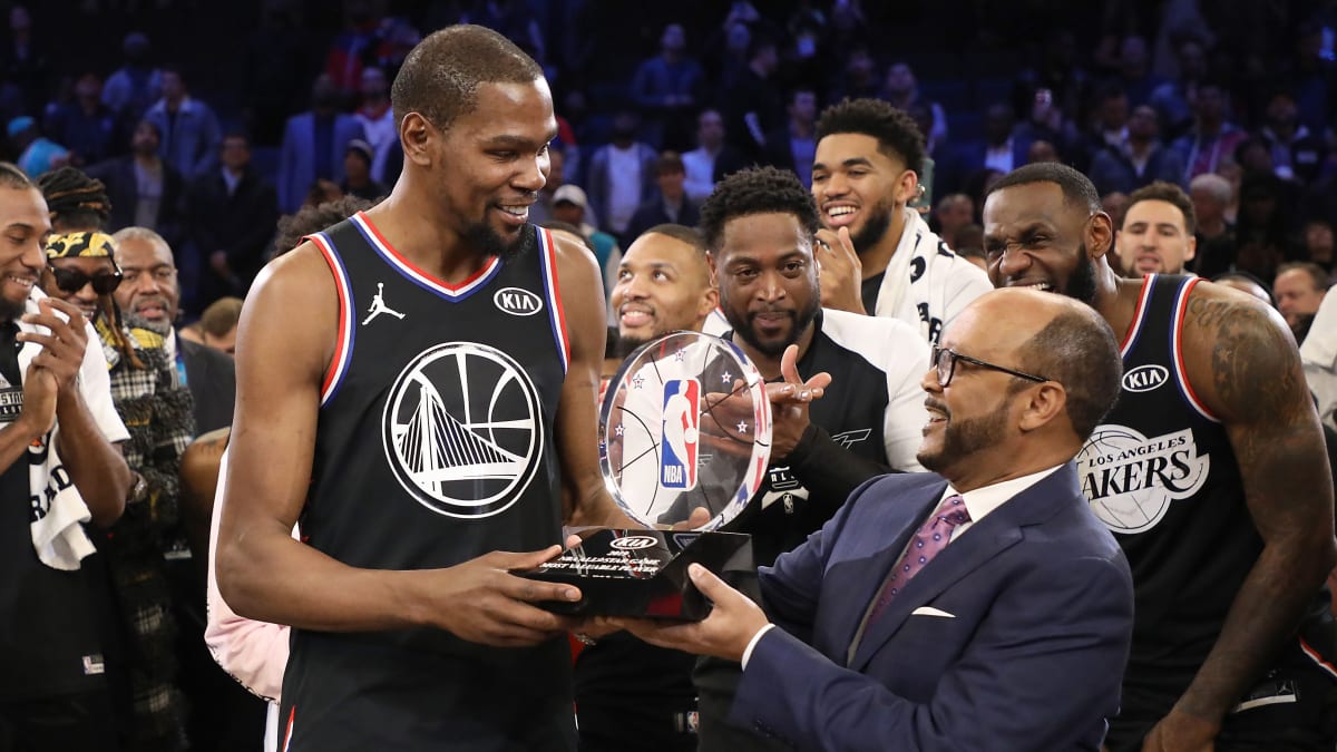 Kevin Durant steals the show in Charlotte, wins second All-Star MVP - ESPN