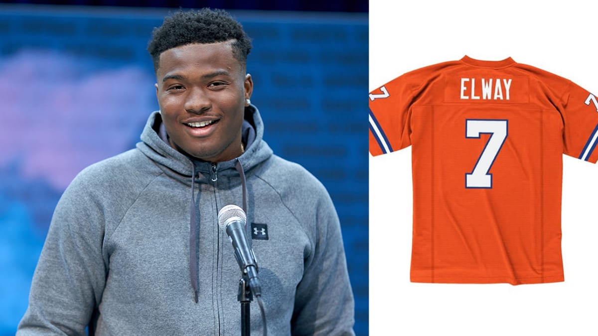 Dwayne Haskins wore Elway jersey to interview w/ Elway - Sports Illustrated