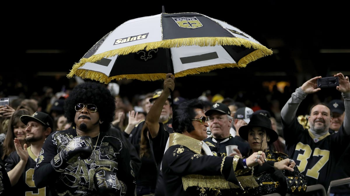 Saints fans, still feeling sting of loss, boycott Super Bowl with New  Orleans flair