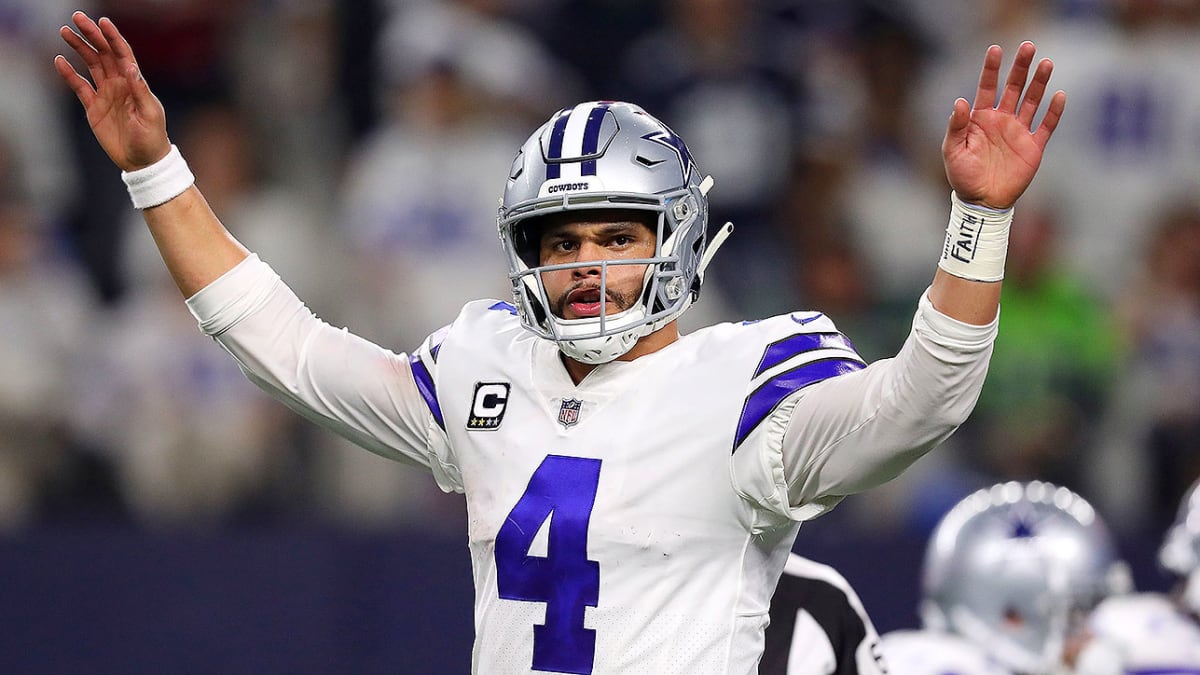 Question QB Dak Prescott's contract, or interceptions, but don't