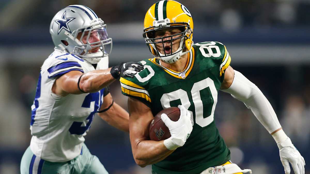 Former Green Bay Packers tight end Jimmy Graham joining Chicago Bears