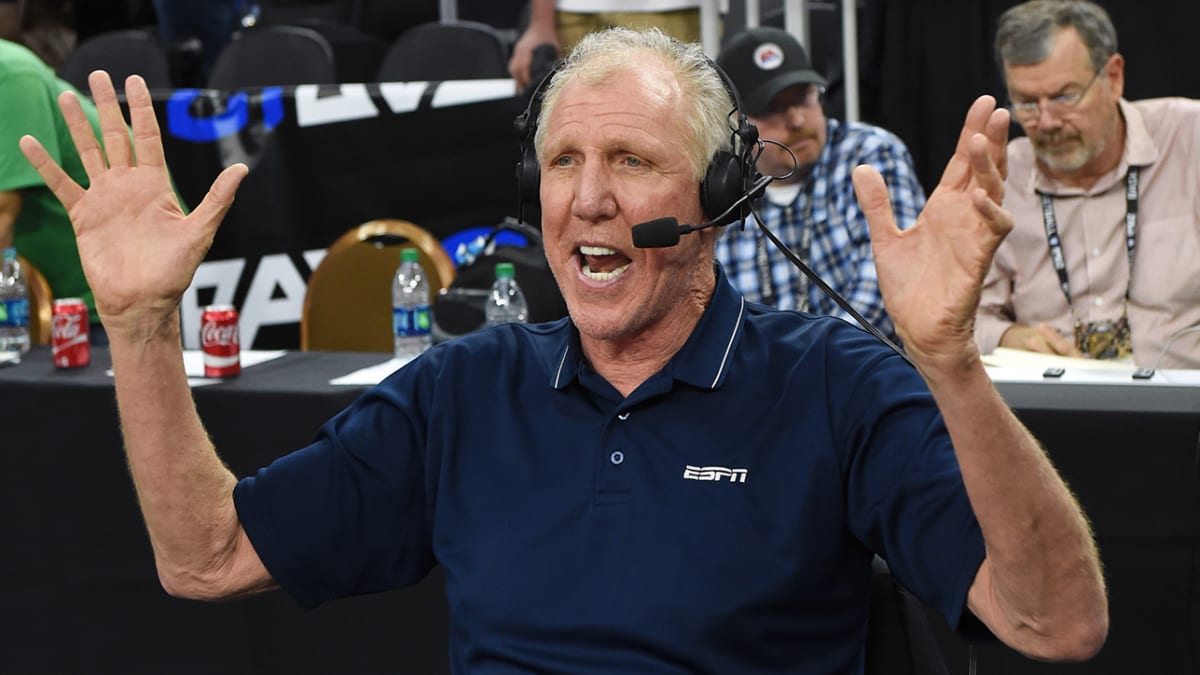 Bill Walton changed his T-shirt in the middle of an ESPN broadcast