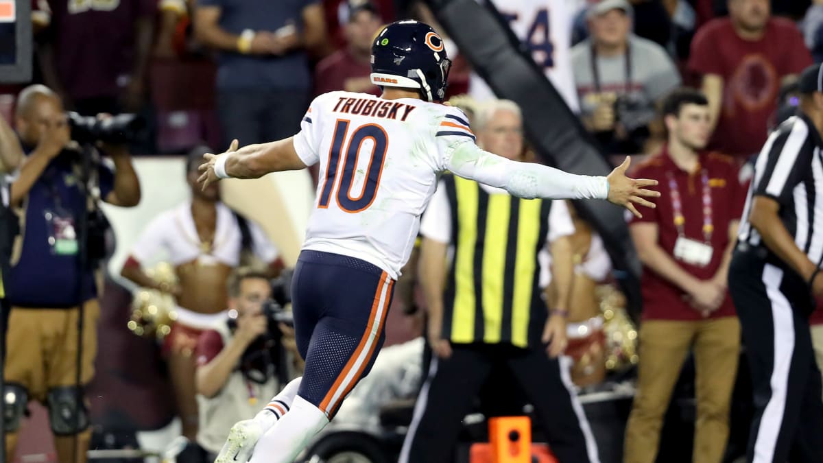 Trubisky, Bears Get Offense on Track, Beat Redskins 31-15