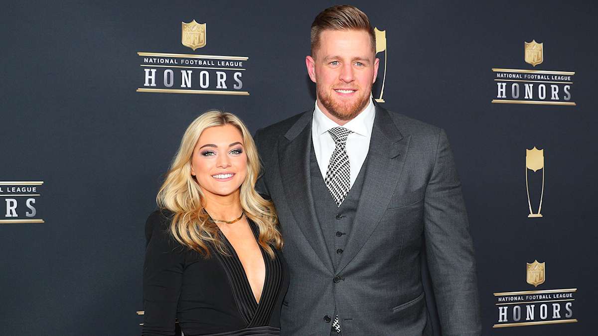 Luckiest man': J.J. Watt on top of the world after getting engaged to  soccer player Kealia Ohai