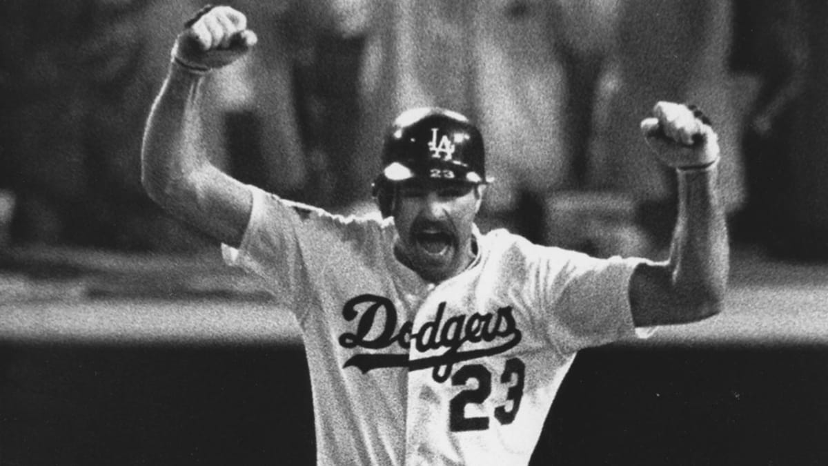 Dodgers selling Kirk Gibson HR seat to raise money for Parkinson's