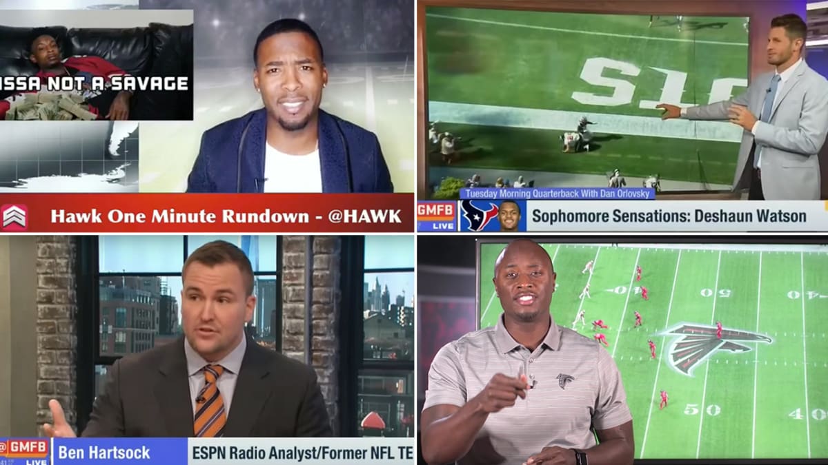 ESPN's Relaunched NFL Live  Check out behind-the-scenes content