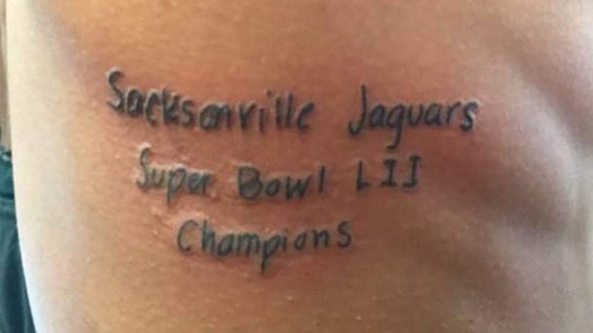 Jaguars Tattoo  Jaguar tattoo Tattoos Jaguars football