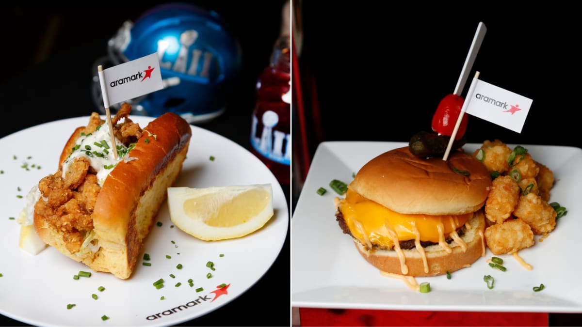 Super Bowl menu goes above and beyond standard stadium fare