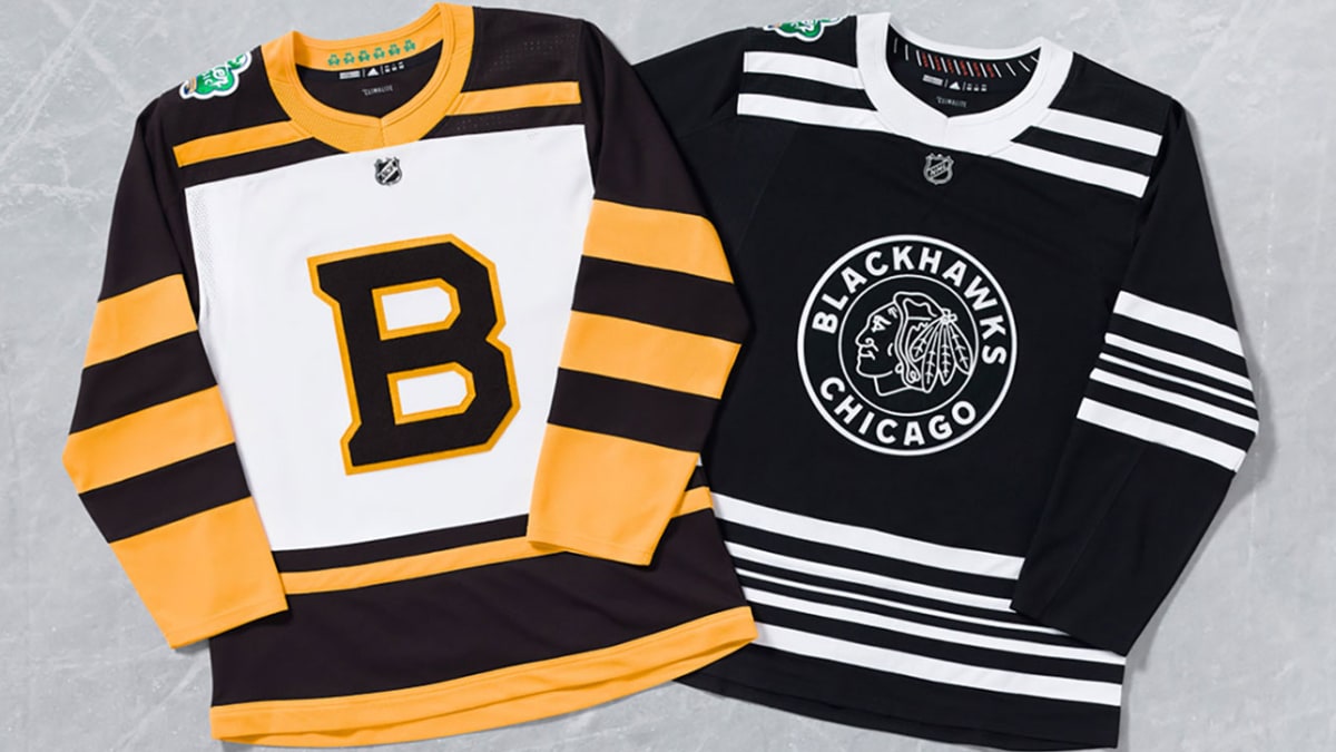 How the Bruins, Blackhawks Winter Classic jerseys came to be - Sports  Illustrated