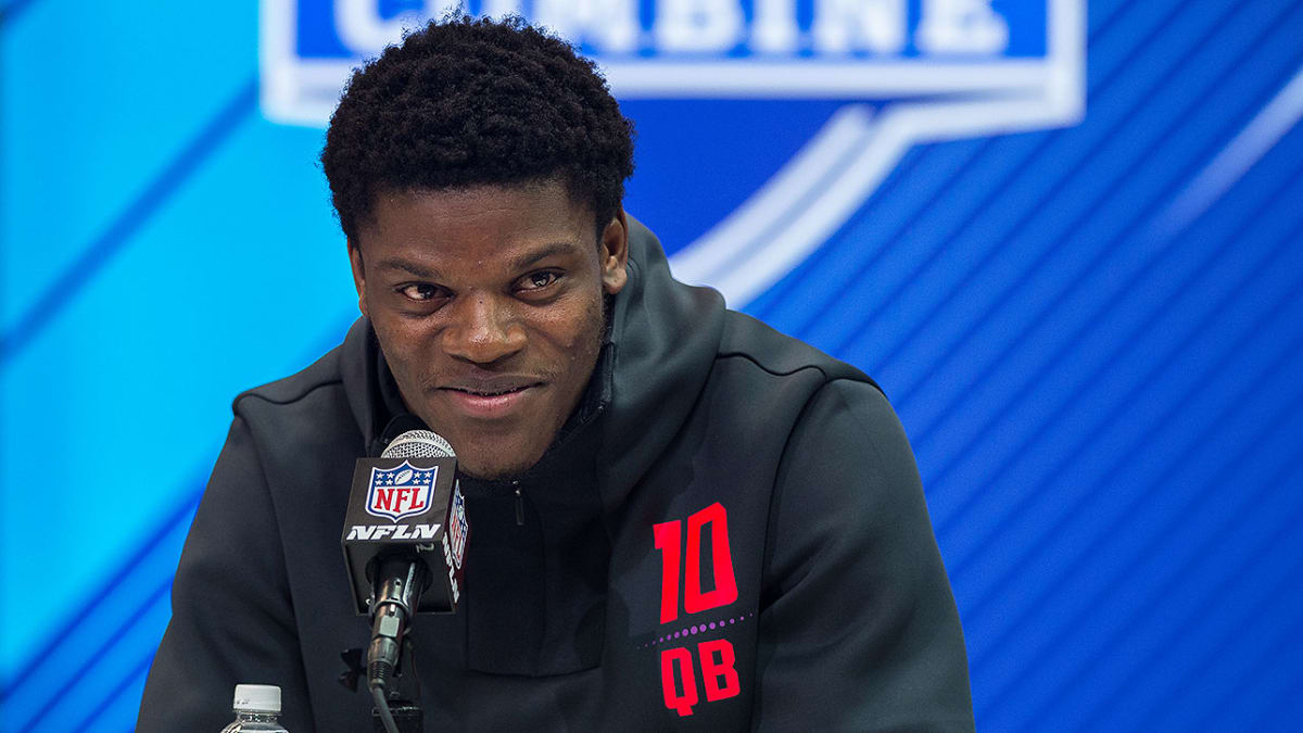 NFL combine: Lamar Jackson sure he's a quarterback, not receiver - Sports  Illustrated