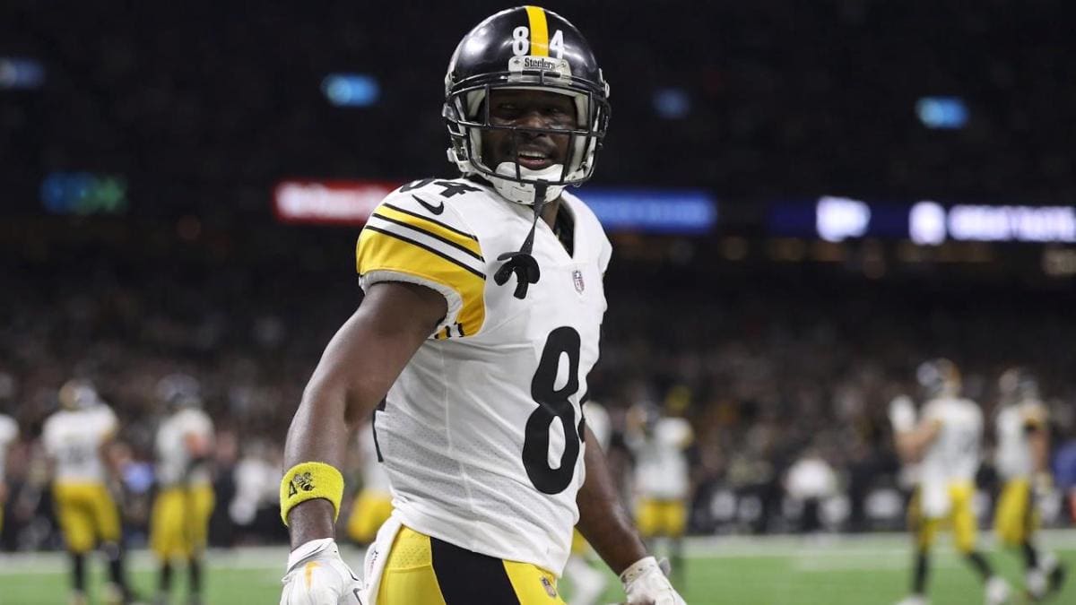 Antonio Brown upset with Steelers, skipped practices before final game -  ESPN