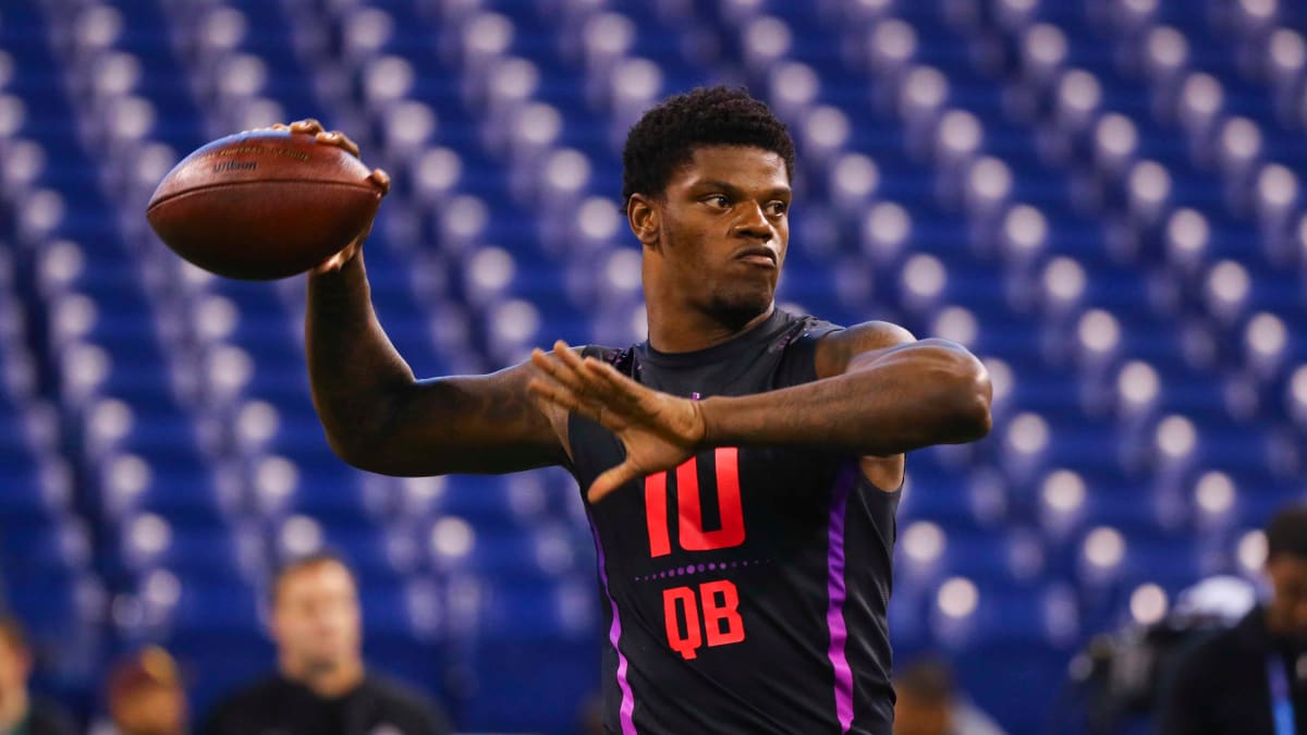 Lamar Jackson clearly unhappy with how Ravens' draft is going - Sports  Illustrated