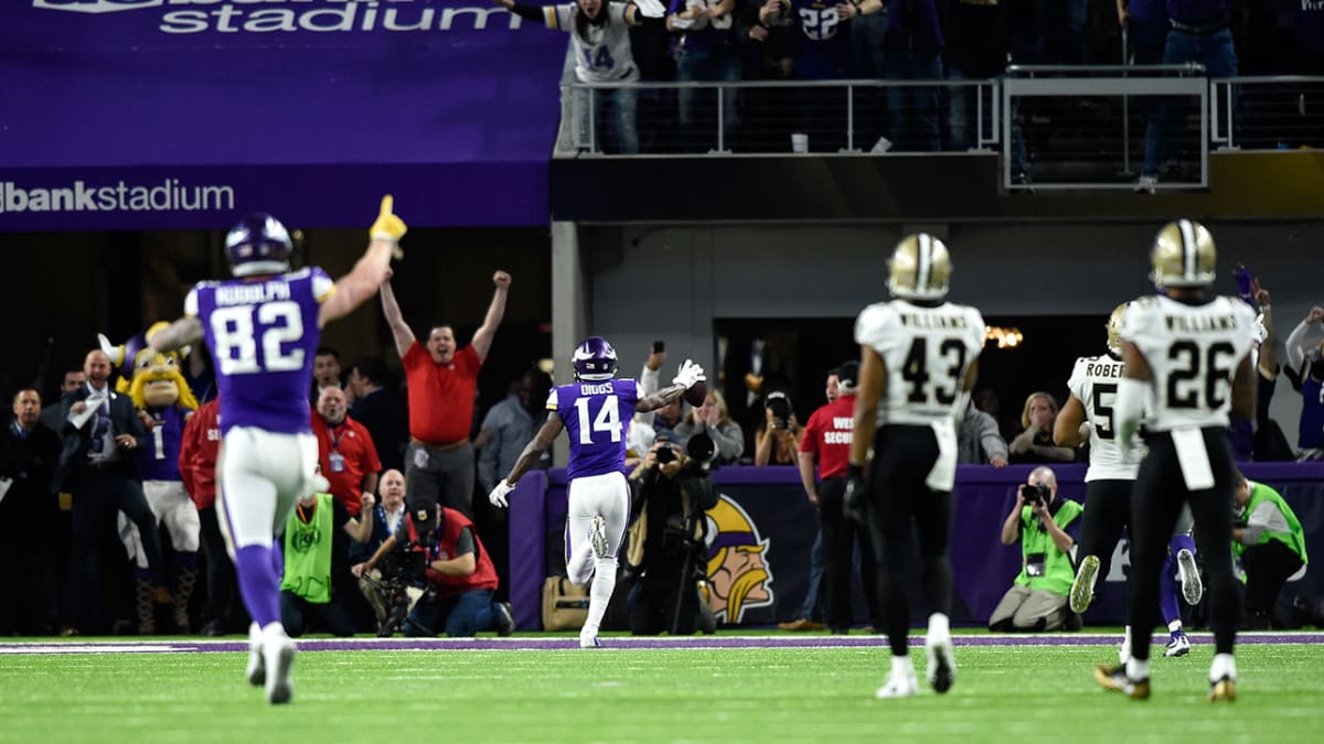 The Vikings Steal Miracle Win Over the Saints in Final Last-Second