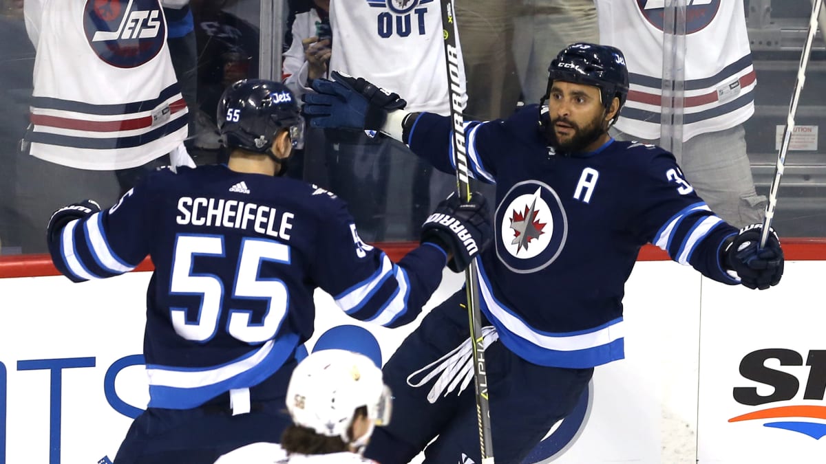 Connor, Scheifele, Wheeler help Jets beat Red Wings 6-2