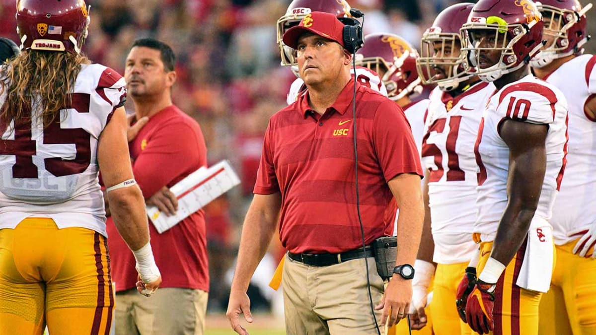 College Football Hot Seat: USC's Clay Helton, Texas' Steve