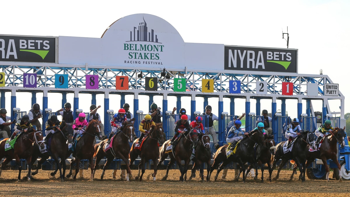 Justify draws No. 1 post for Triple try in Belmont Stakes