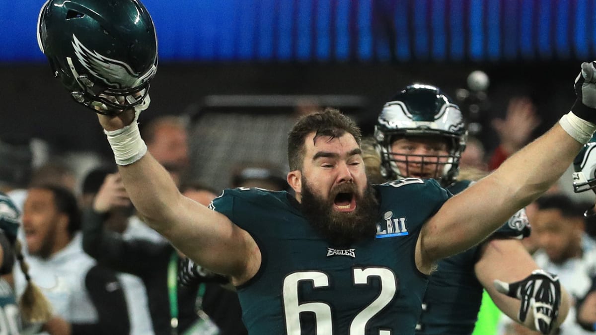 Eagles' Jason Kelce has amazing rant on TV after Super Bowl: 'We just won  the f*cking Super Bowl was what just happened'