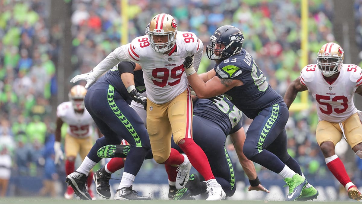 San Francisco 49ers Road Game Jersey - DeForest Buckner