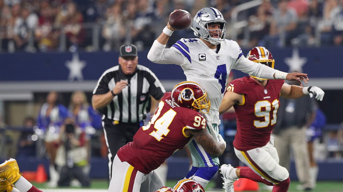 Cowboys-Redskins: Dallas puts up four TDs in Thanksgiving win - Sports  Illustrated